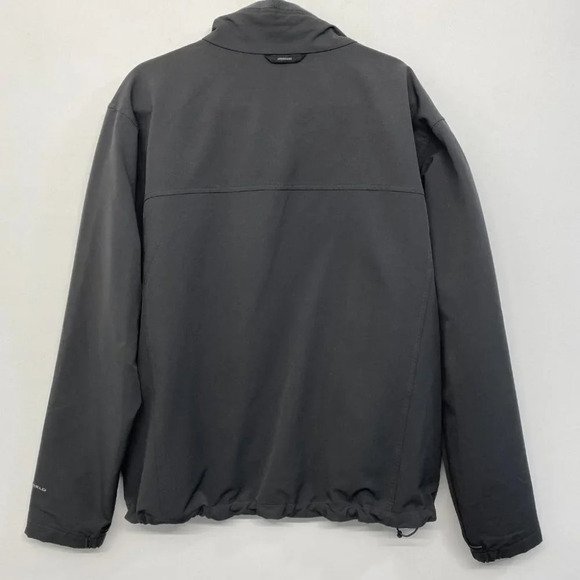 Columbia Soft Shell Omni Shield Interchange Lined Black Jacket Full Zip Size XL - Picture 2 of 11